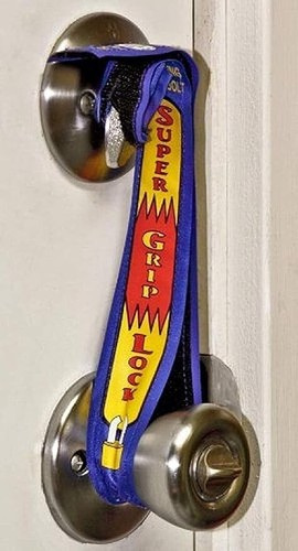 Super grip door lock - door,